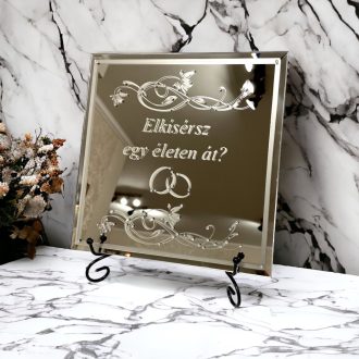 Eljegyzési ajándék tükör